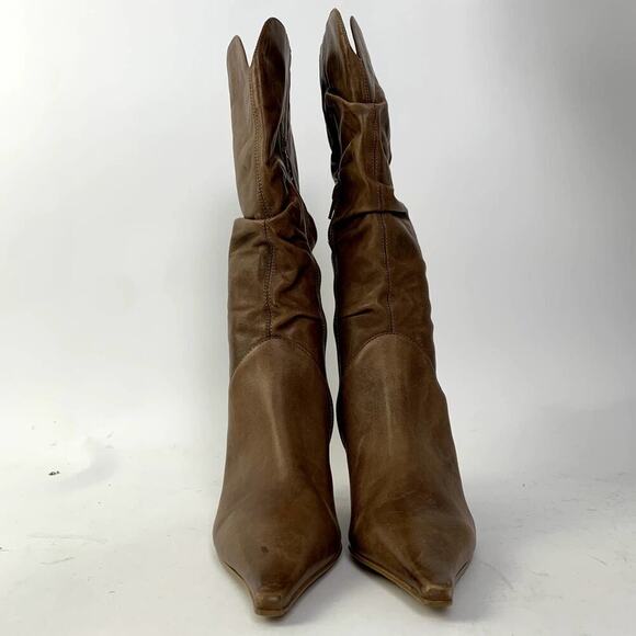 NWOT Diba Point Toe Mid Calf Heel Boots - 7 - Picture 9 of 11
